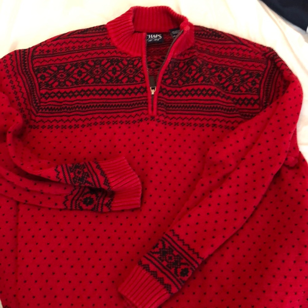Chaps Christmas sweater